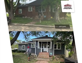 Seamless Gutters, Siding Project in Mason City, IA by Midwest Construction