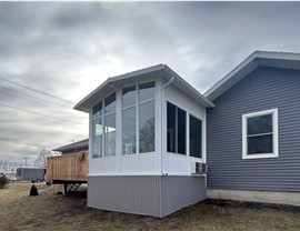 Sunrooms Project in Britt, IA by Midwest Construction