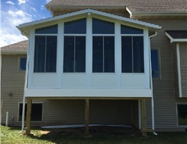 Sunrooms Project in Runnells, IA by Midwest Construction