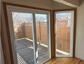 Patio Doors, Windows Project in Urbandale, IA by Midwest Construction