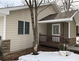 Siding Project in Clear Lake, IA by Midwest Construction