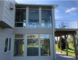 Sunrooms Project in West Des Moines, IA by Midwest Construction