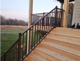 Decks Project in Urbandale, IA by Midwest Construction