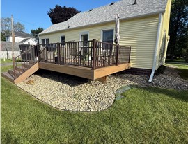 Decks Project in Garner, IA by Midwest Construction