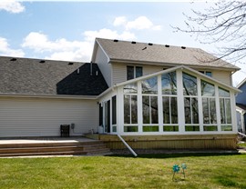 Sunrooms Project in Pleasant Hill, IA by Midwest Construction