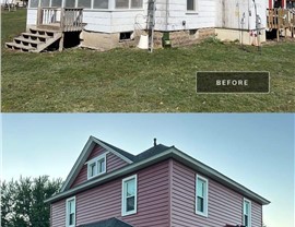 Siding Project in Clive, IA by Midwest Construction