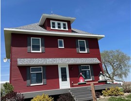 Siding Project in Toledo, IA by Midwest Construction