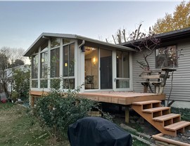 Sunrooms Project in Rockwell, IA by Midwest Construction