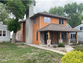 Manufactured Stone Siding, Roofing, Siding Project in Clear Lake, IA by Midwest Construction