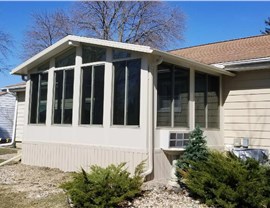 Sunroom Project Project in Ventura, IA by Midwest Construction