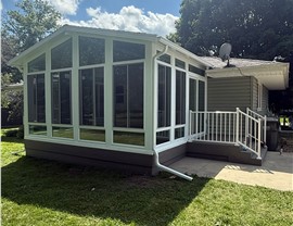 Siding, Sunrooms Project in Monroe, IA by Midwest Construction