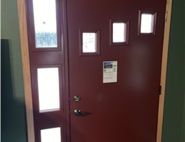 Doors Project in Des Moines, IA by Midwest Construction