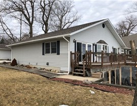 Siding Project in Clear Lake, IA by Midwest Construction