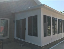 Sunrooms Project in Pella, IA by Midwest Construction