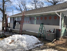 Siding Project in Clear Lake, IA by Midwest Construction