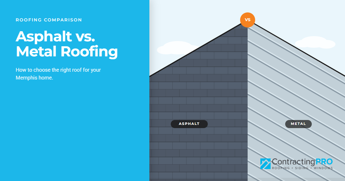 Asphalt Shingle vs. Metal Roofing in Tennessee