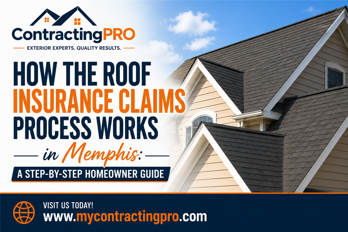How the Roof Insurance Claims Process Works in Memphis: A Step-by-Step Homeowner Guide