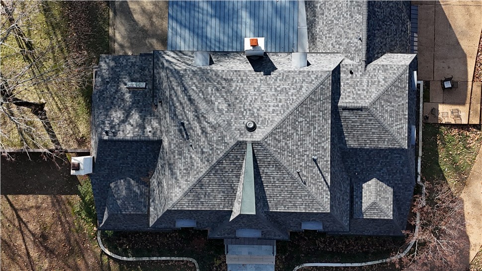 Gutters, Replacement Windows, Residential Roofing Project in Collierville, TN by ContractingPRO