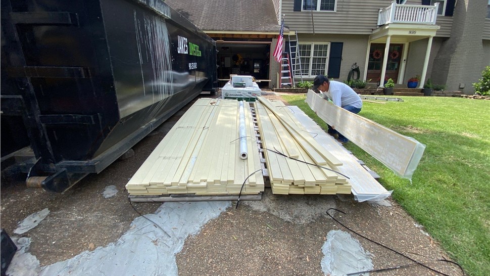 Gutters, Replacement Windows, Residential Roofing, Siding Project in Germantown, TN by ContractingPRO