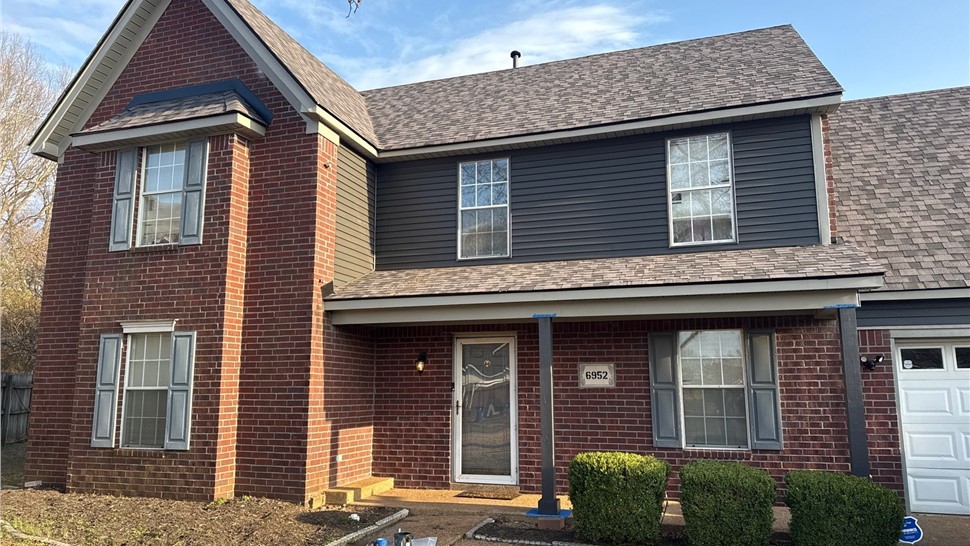 Replacement Windows, Residential Roofing, Siding Project in Memphis, Tennessee by ContractingPRO