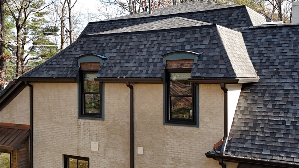 Gutters, Replacement Windows, Residential Roofing, Siding Project in Collierville, TN by ContractingPRO