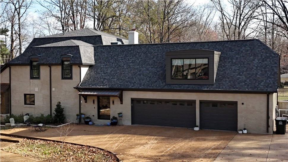 Gutters, Replacement Windows, Residential Roofing, Siding Project in Collierville, TN by ContractingPRO