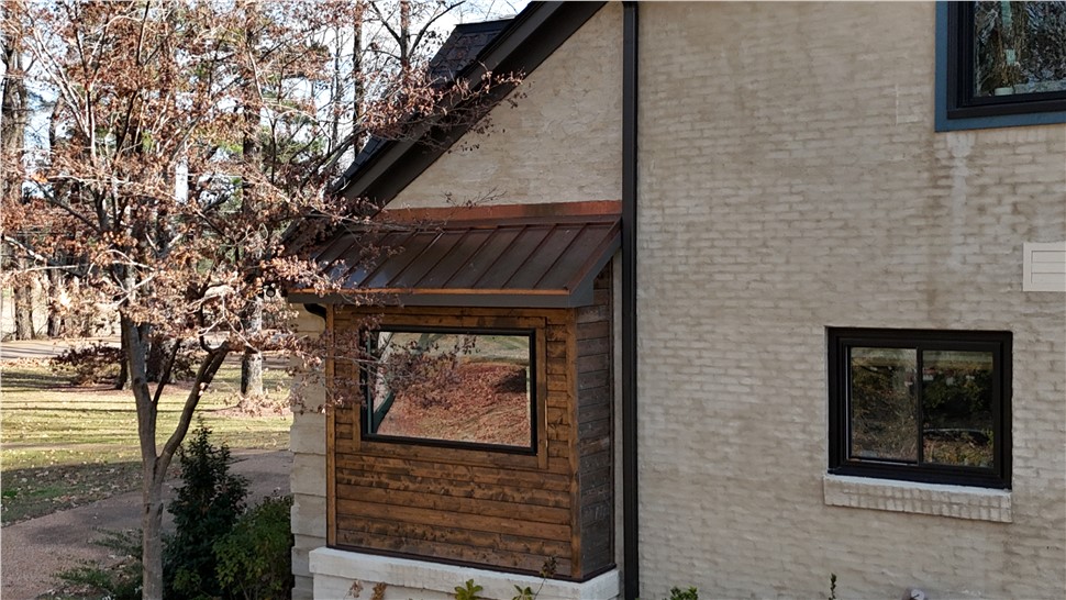 Gutters, Replacement Windows, Residential Roofing, Siding Project in Collierville, TN by ContractingPRO