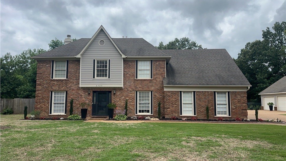 Replacement Windows, Residential Roofing, Siding Project in Collierville, Tennessee by ContractingPRO