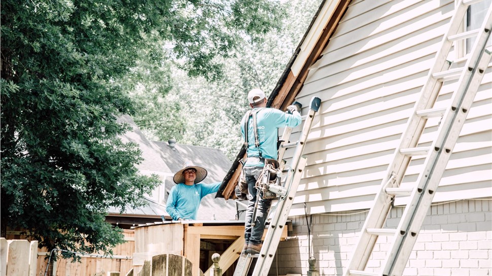 Gutters, Siding Project in Germantown, Tennessee by ContractingPRO