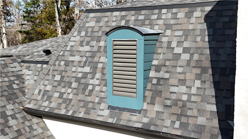 Gutters, Replacement Windows, Residential Roofing Project in Collierville, TN by ContractingPRO
