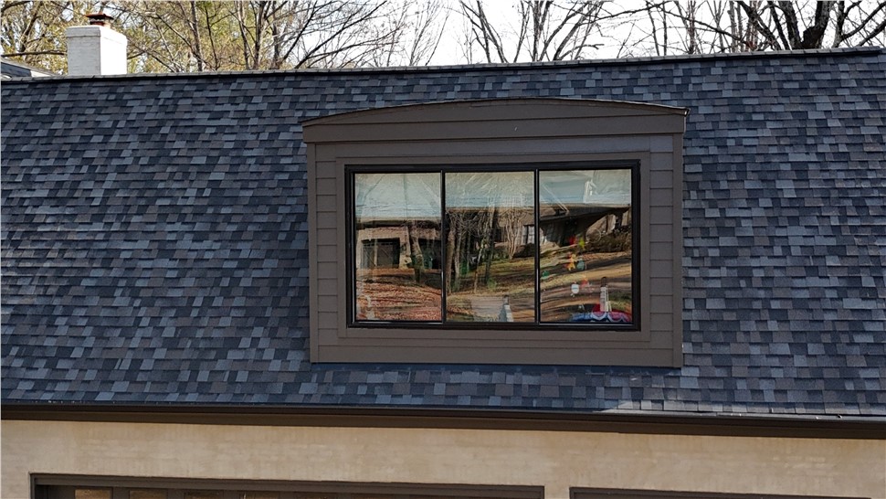 Gutters, Replacement Windows, Residential Roofing, Siding Project in Collierville, TN by ContractingPRO