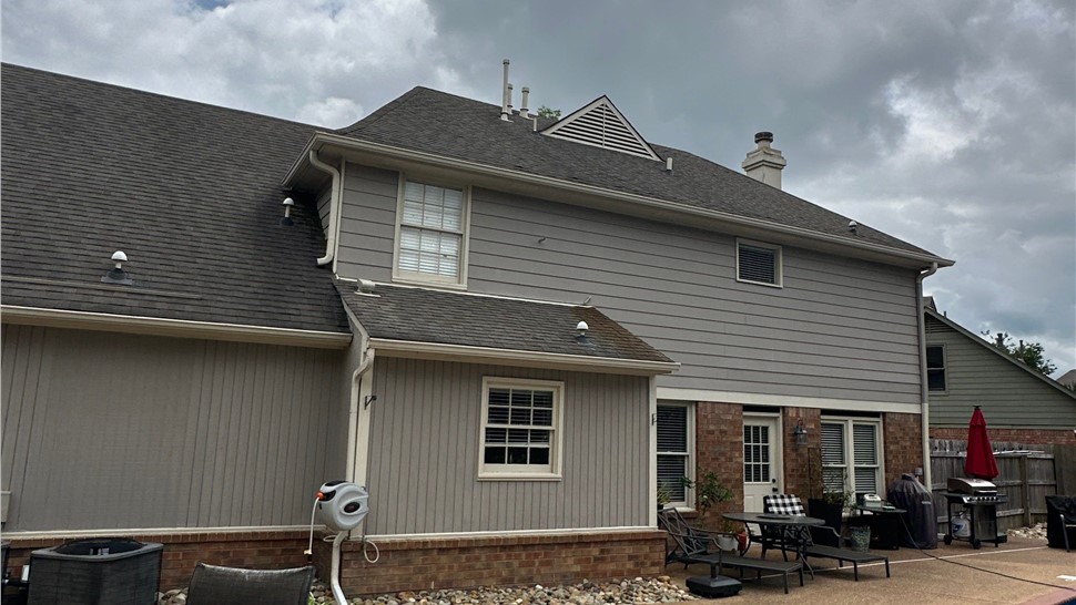 Replacement Windows, Residential Roofing, Siding Project in Collierville, Tennessee by ContractingPRO