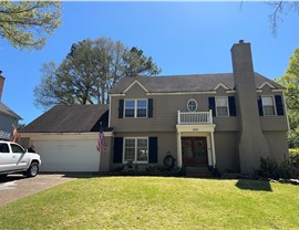 Gutters, Siding Project in Germantown, Tennessee by ContractingPRO