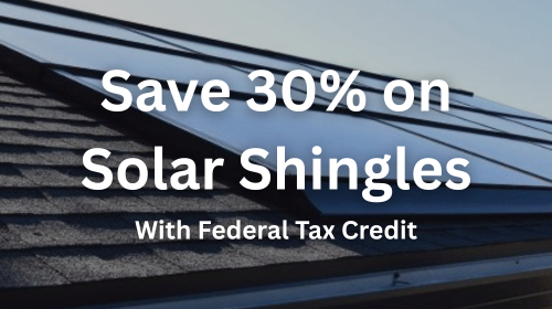save 30% with federal tax credit