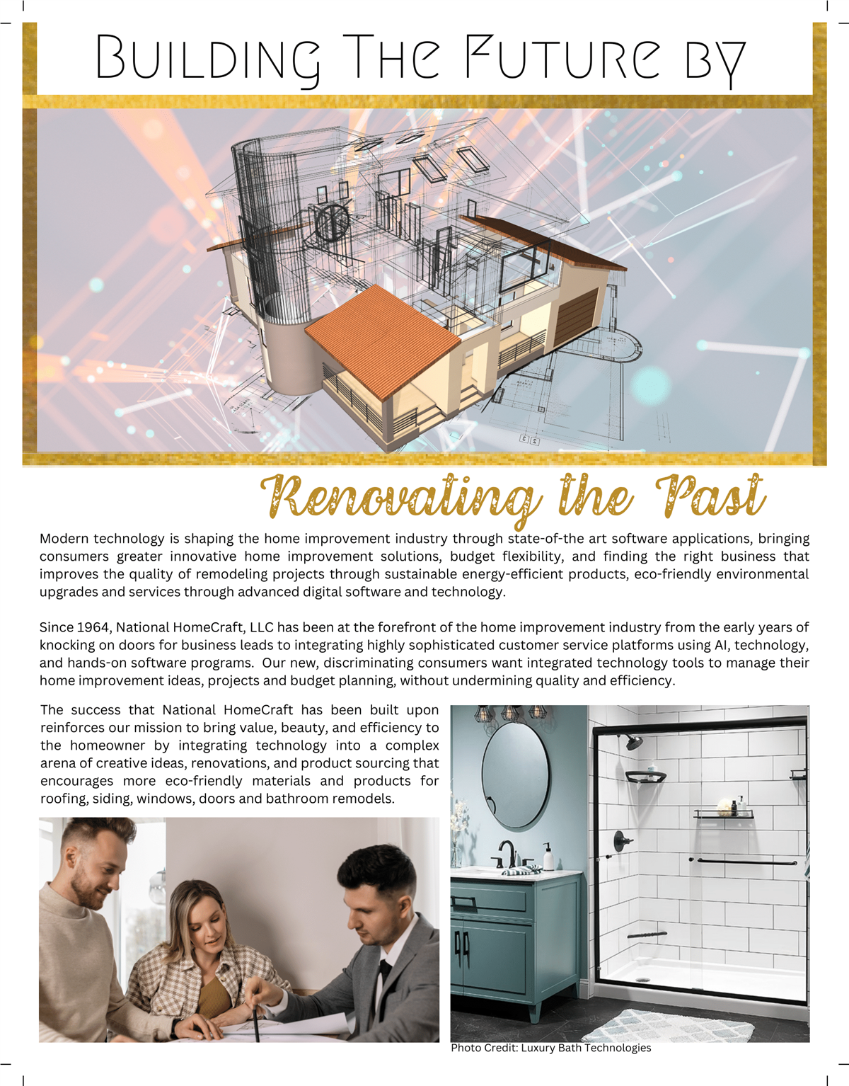 Ocala Style Magazine: Building The Future By Renovating The Past - National HomeCraft Feature Piece