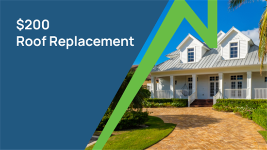 Get $200 Off Your Roof Replacement