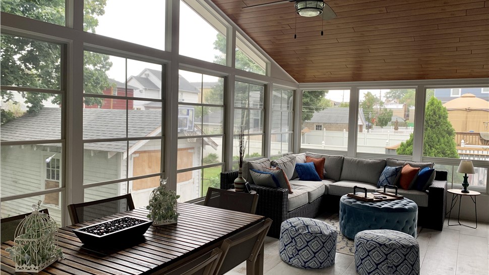 Sunrooms Project in North Arlington, NJ by NJ Sunroom Additions