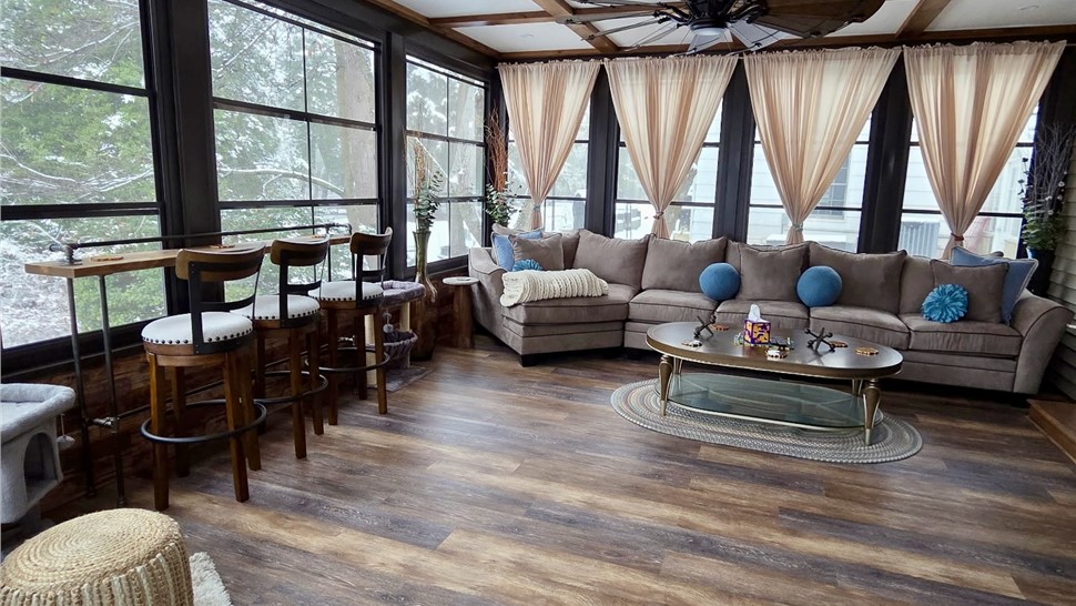 Porch Enclosure Project in New Brunswick, NJ by NJ Sunroom Additions