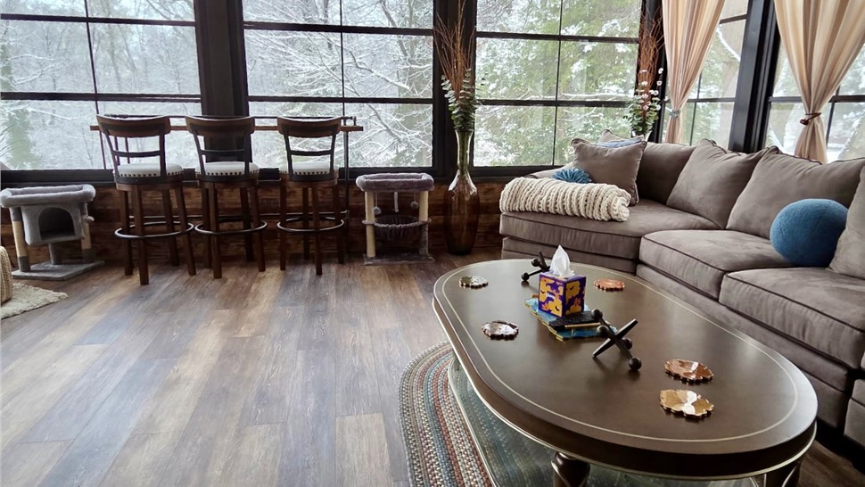 Porch Enclosure Project in New Brunswick, NJ by NJ Sunroom Additions