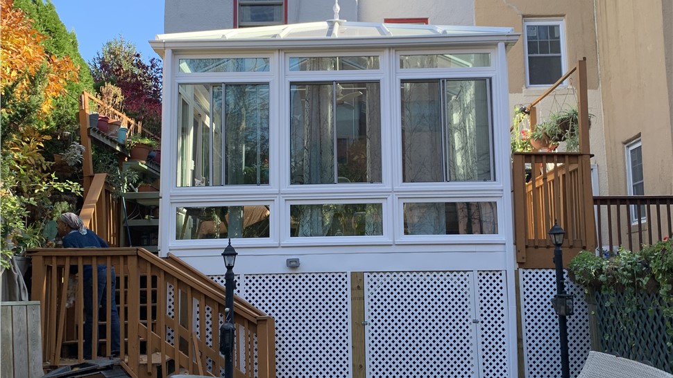 Sunrooms Project in Weehawken, NJ by NJ Sunroom Additions