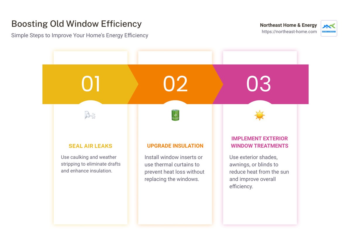 How to Boost Old Window Efficiency in 5 Steps