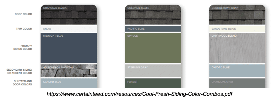 What Are My Color Choices With Certainteed Vinyl Siding?