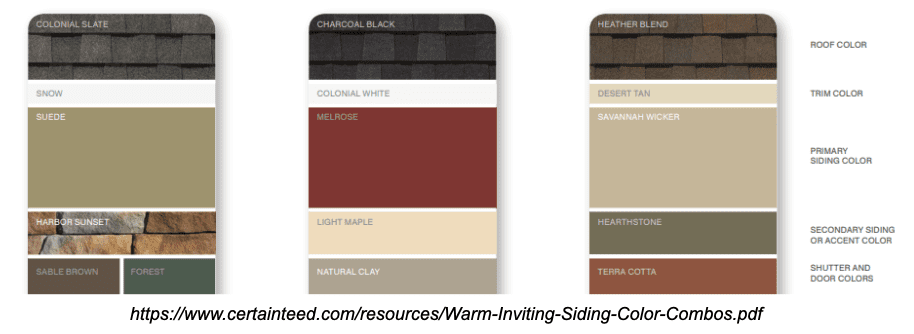 What Are My Color Choices With Certainteed Vinyl Siding?