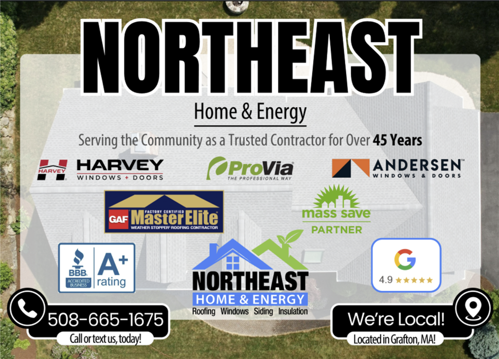 northeast home & energy affiliated logos