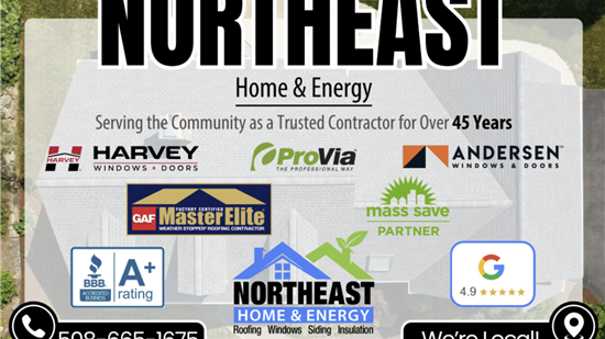northeast home & energy affiliated logos