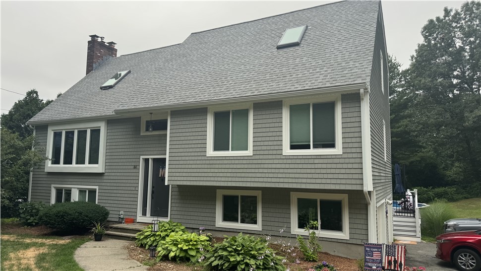 Roofing, Siding Project in Northborough, Massachusetts by Northeast Home & Energy