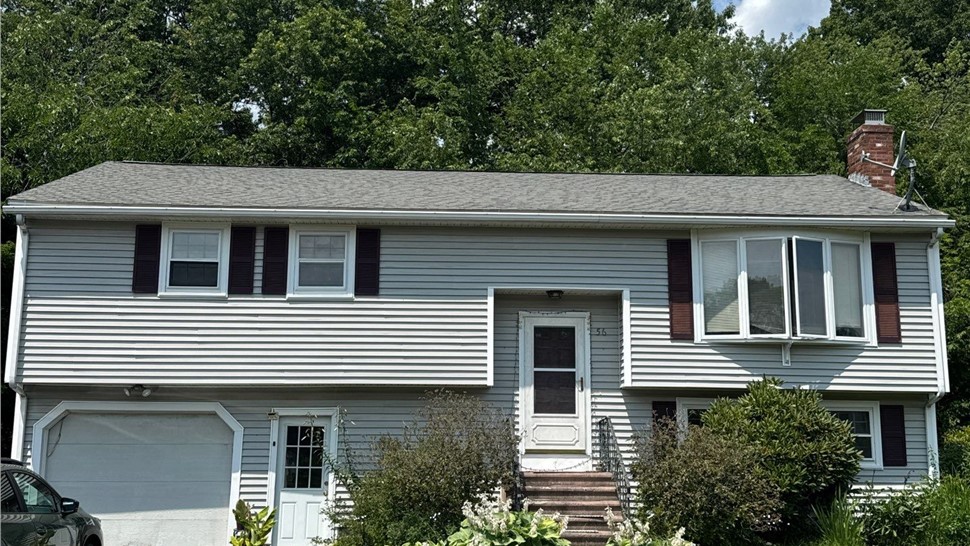 Gutters, Roofing Project in Shrewsbury, MA by Northeast Home & Energy