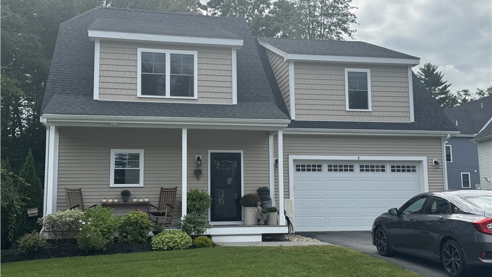 Siding Project in Upton, Massachusetts by Northeast Home & Energy