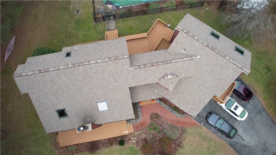 Roofing Project in Upton, Massachusetts by Northeast Home & Energy