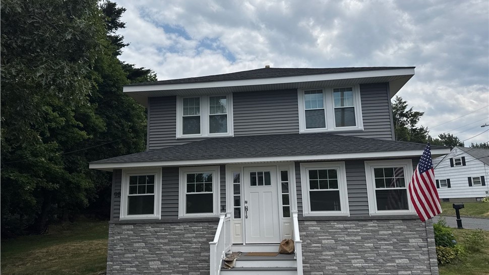 Gutters, Roofing, Siding, Windows Project in Shrewsbury, Massachusetts by Northeast Home & Energy
